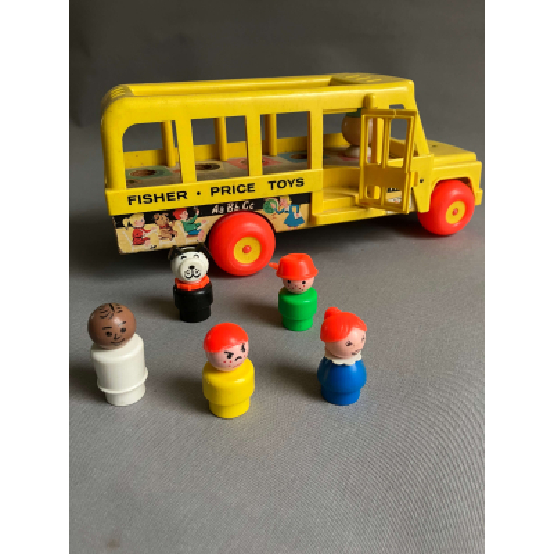 Vintage Fisher Price schoolbus